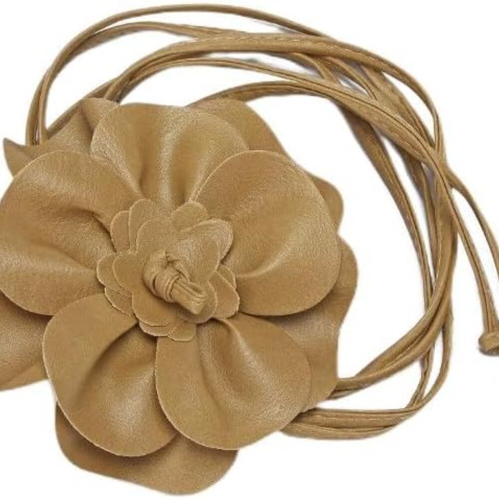Women's Decor Flower Rope Belt - Picture 3 of 3